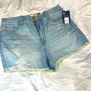 NWT. High rise shorts. Sz 10